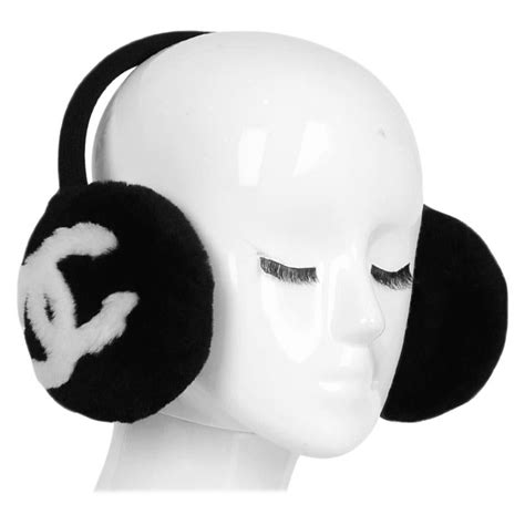 chanel ear muff|Chanel earmuffs On Sale .